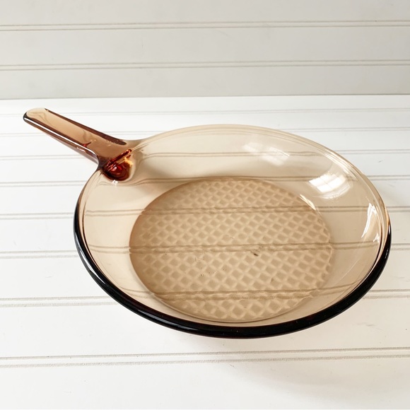 Corningware Other - Vision Corning France 10” Amber Glass Frying Pan